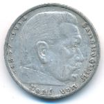 Третий Рейх, 5 рейхсмарок (1936 г.)