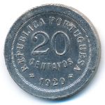 Португалия, 20 сентаво (1920 г.)