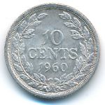 Либерия, 10 центов (1960 г.)