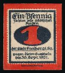 Нотгельды Германии, 1 пфенниг (1921 г.)