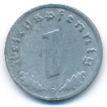 Третий Рейх, 1 рейхспфенниг (1942 г.)