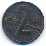 Швейцария, 2 раппена (1969 г.)