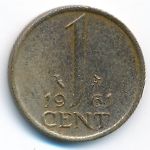 Netherlands, 1 cent, 1961