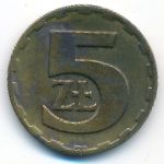 Польша, 5 злотых (1976 г.)