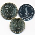 Tajikistan, Набор монет, 2023