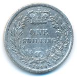 Great Britain, 1 shilling, 1845