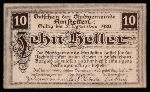 Нотгельды Австрии, 10 геллеров (1920 г.)