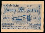 Нотгельды Австрии, 20 геллеров (1920 г.)