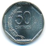 Перу, 50 сентимо (2010 г.)