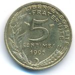 Франция, 5 сентим (1996 г.)