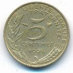 Франция, 5 сентим (1995 г.)