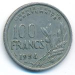 Франция, 100 франков (1954 г.)