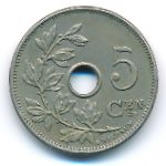 Бельгия, 5 сентим (1904 г.)