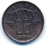 Бельгия, 50 сентим (1974 г.)
