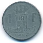 Belgium, 1 franc, 1942
