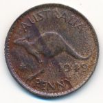 Австралия, 1 пенни (1949 г.)