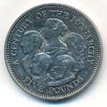 Guernsey, 5 pounds, 2000