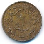 Египет, 1 милльем (1938 г.)