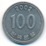 Южная Корея, 100 вон (2002 г.)