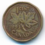 Канада, 1 цент (1993 г.)