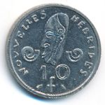 Новые Гебриды, 10 франков (1970 г.)