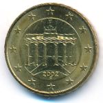 Германия, 10 евроцентов (2002 г.)