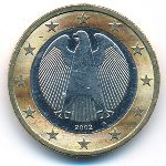 Германия, 1 евро (2002 г.)
