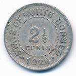 Северное Борнео, 2 1/2 цента (1920 г.)
