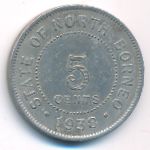 Северное Борнео, 5 центов (1938 г.)