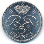 Монако, 5 франков (1975 г.)
