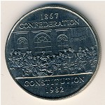 Canada, 1 dollar, 1982