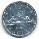 Канада, 1 доллар (1965 г.)