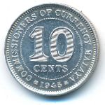 Малайя, 10 центов (1945 г.)