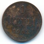 Finland, 1 penni, 1903