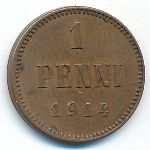 Finland, 1 penni, 1914