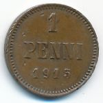 Finland, 1 penni, 1915