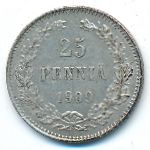 Финляндия, 25 пенни (1909 г.)