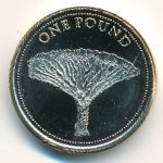 Гибралтар, 1 фунт (2014 г.)