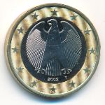 Германия, 1 евро (2002 г.)