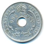 Британская Западная Африка, 1 пенни (1947 г.)