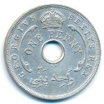 Британская Западная Африка, 1 пенни (1951 г.)