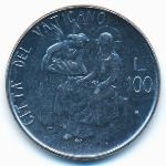 Vatican City, 100 lire, 1981