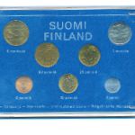 Finland, Набор монет, 1974