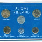 Finland, Набор монет, 1982