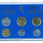 Finland, Набор монет, 1983