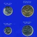 Finland, Набор монет, 1990