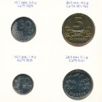 Finland, Набор монет, 1991
