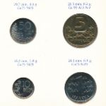 Finland, Набор монет, 1991