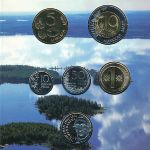Финляндия, Набор монет (2001 г.)