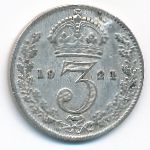 Great Britain, 3 pence, 1921